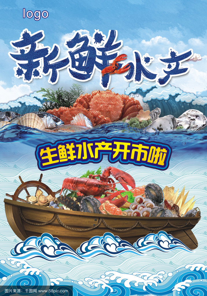 新鮮水產海產品開市了 品味海洋的饋贈，開啟舌尖上的盛宴